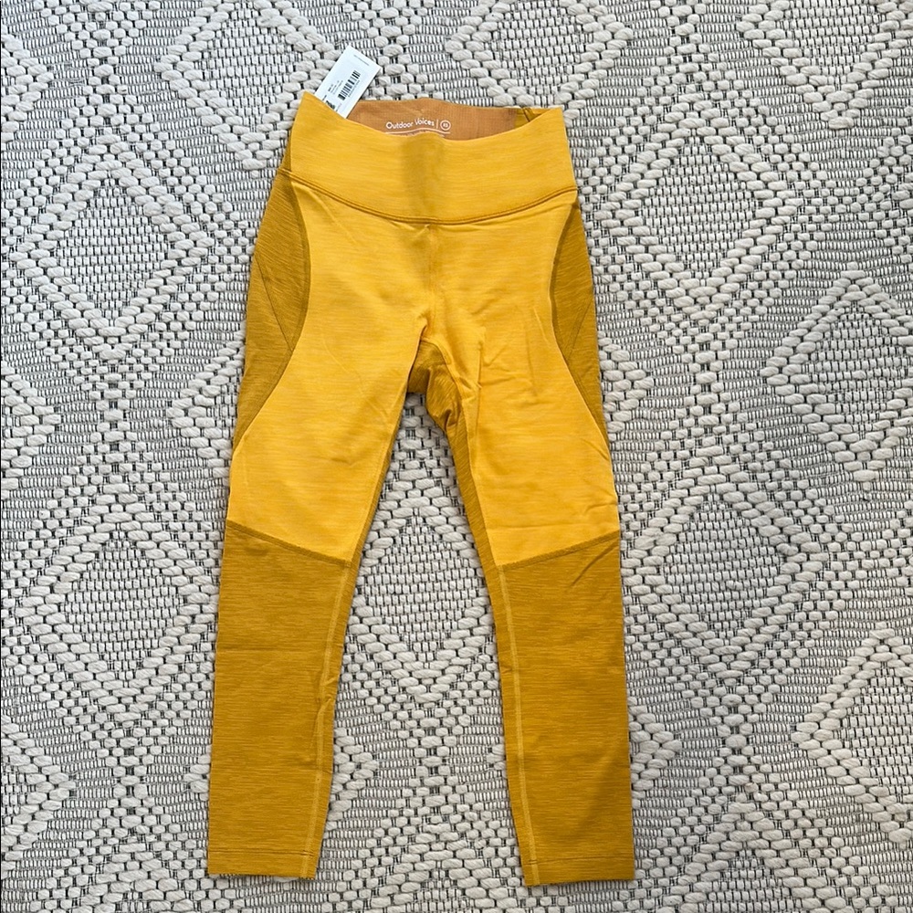 Outdoor Voices Yellow Leggings